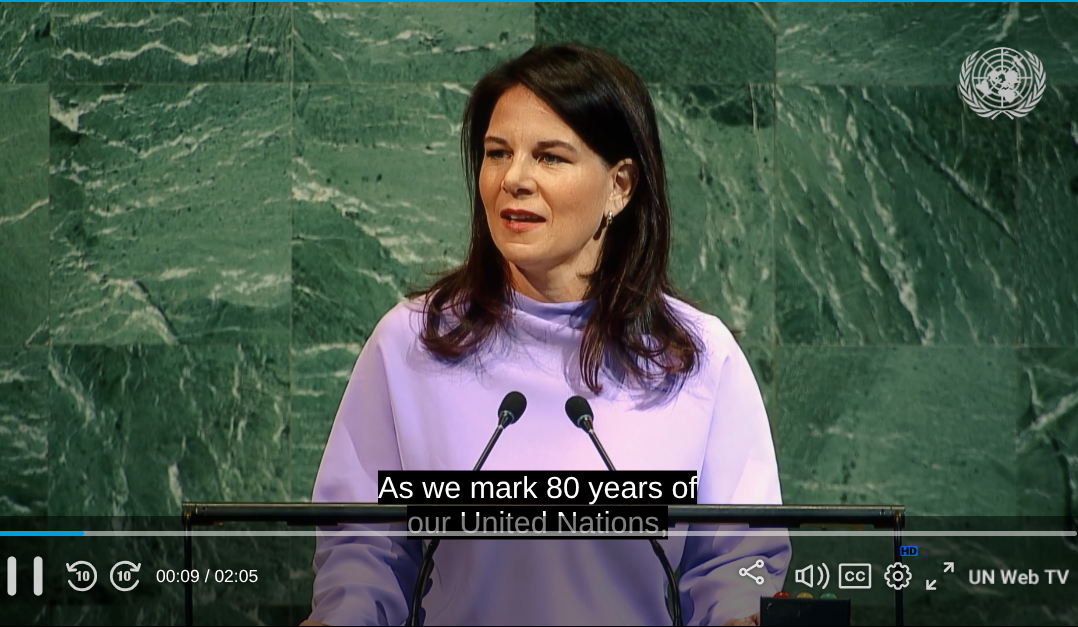 Her Excellency Annalena Baerbock 2025-09-24 10.36.46 PM